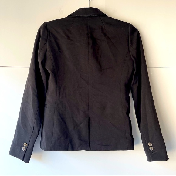 J. Crew Women's Black Blazer Jacket Coat, Sz XXS - Picture 4 of 13